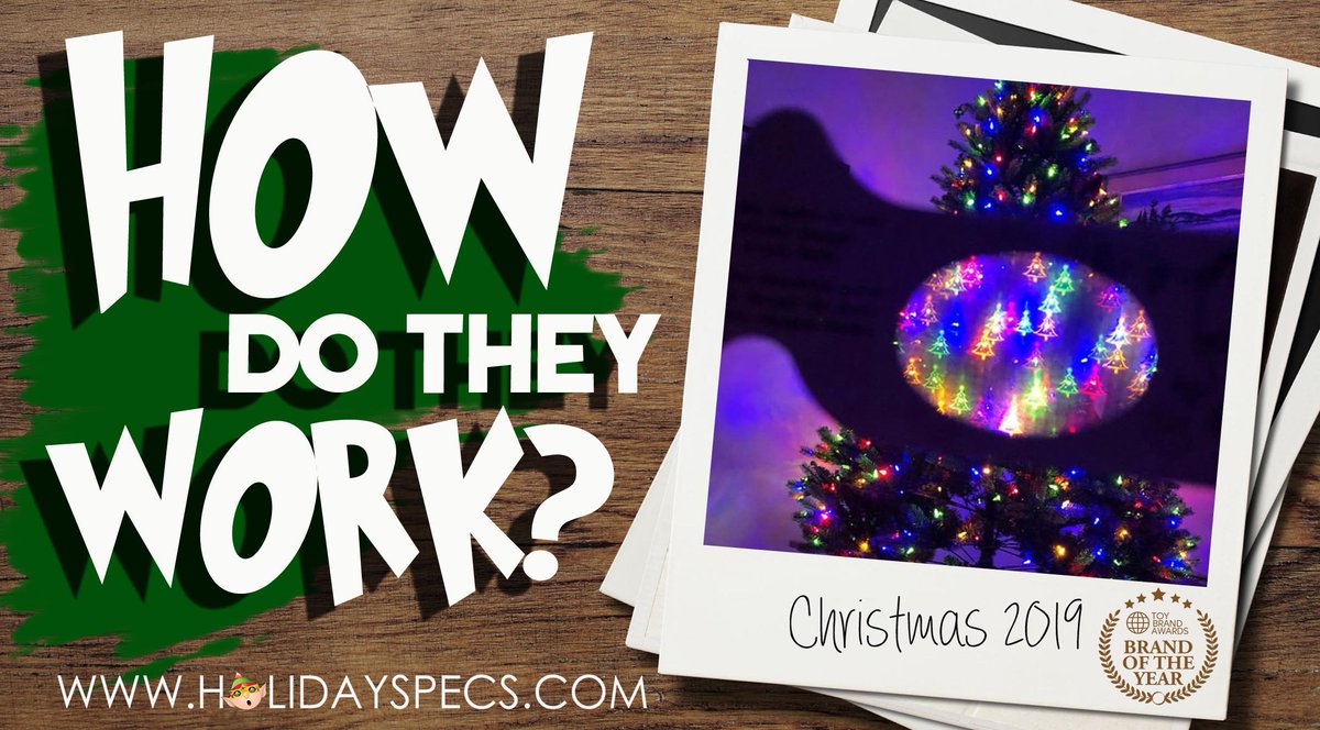 People ask us all the time how #holidayspecs work! Check out the video below for all the answers! #holidayshopping #christmaslights #christmas3dglasses

youtube.com/watch?v=80A4cM…