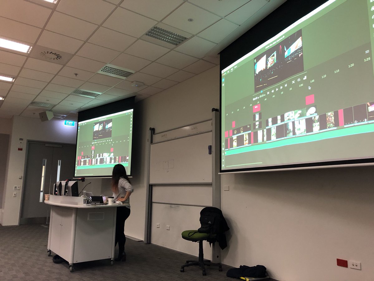 Looking at Adobe Rush and video editing. Less technical than Pro and usable on phones. I’m intrigued! #CS4HS_VUW