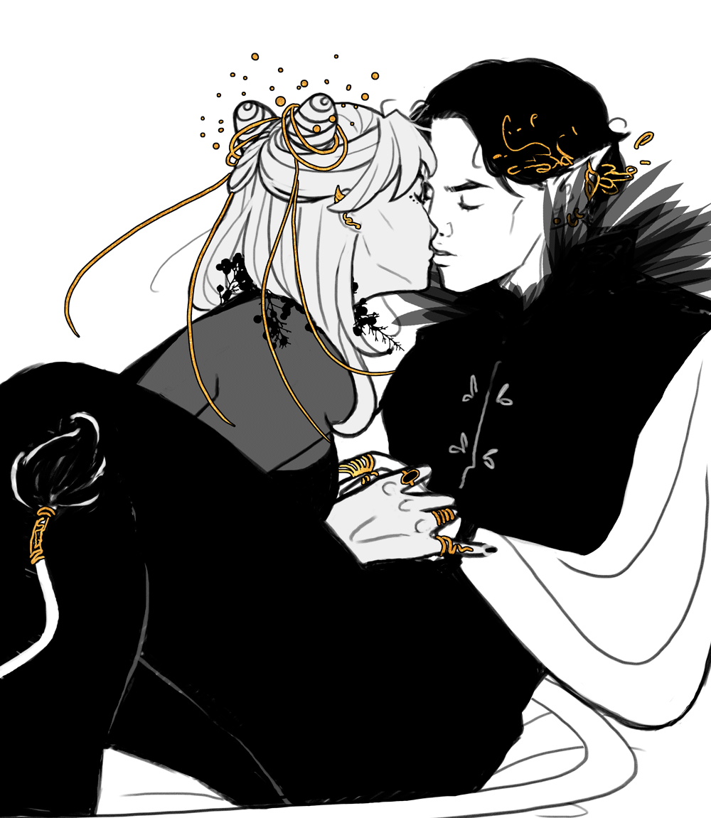 Las night piece edited #TheFolkOfTheAir #jurdan #CardanGreenbriar  #JudeDuarte #CardanxJude #TheCruelPrince #ThewickedKing #TheQueenofNothing  #lilithART #BookArt