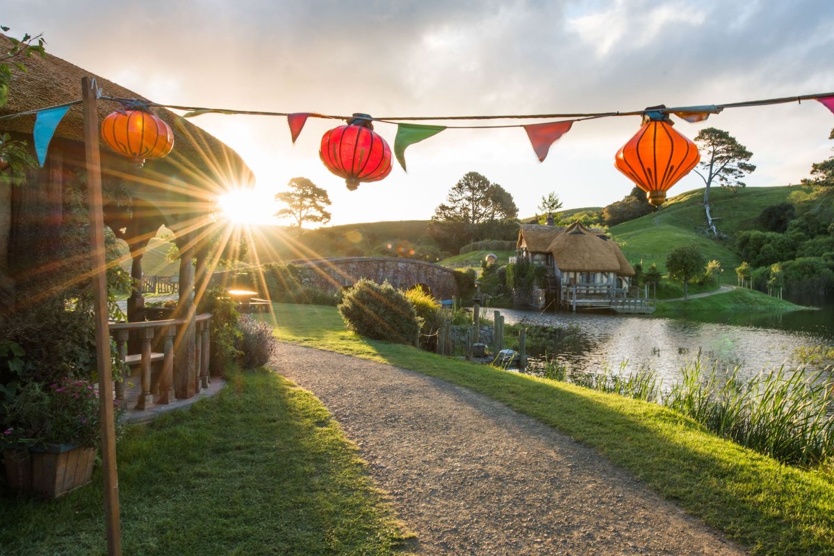 Summer is nearing... Hobbiton Movie Set, Matamata, NZ.