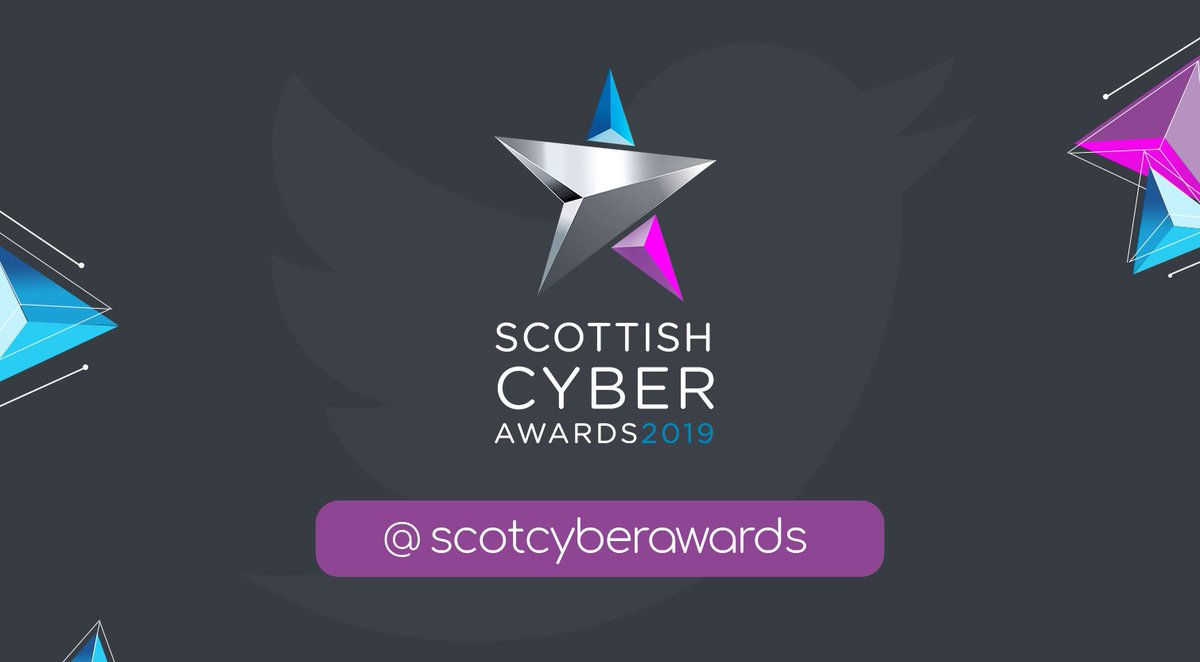 cyberfraudcen's tweet image. This evening, join us over at @scotcyberawards from 6:30pm where we will be live tweeting the Scottish Cyber Awards! You don't want to miss it! #ScotCyberAwards19