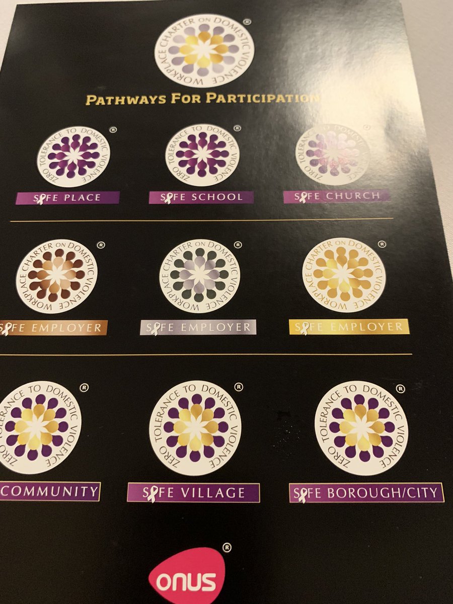 Delighted this evening to attend <a href="/OnusNI/">Onus(NI)Ltd</a> workplace Charter Awards <a href="/ANBorough/">Antrim & Newtownabbey Borough Council</a> received two awards. <a href="/Johnsmy05109693/">John smyth</a> <a href="/vikki1979/">vikki</a> <a href="/womensaidabcln/">Women's Aid ABCLN</a> #itsnotok