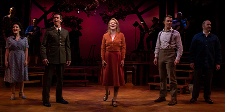 FSTSarasota's tweet photo. JUST ANNOUNCED: 🌟 #BrightStar has been extended until January 11! Grab your tickets today. New houses now available here: https://t.co/sn7Bdmpcvm #FSTMainstage #HeldOver https://t.co/4hxxrU4YCF