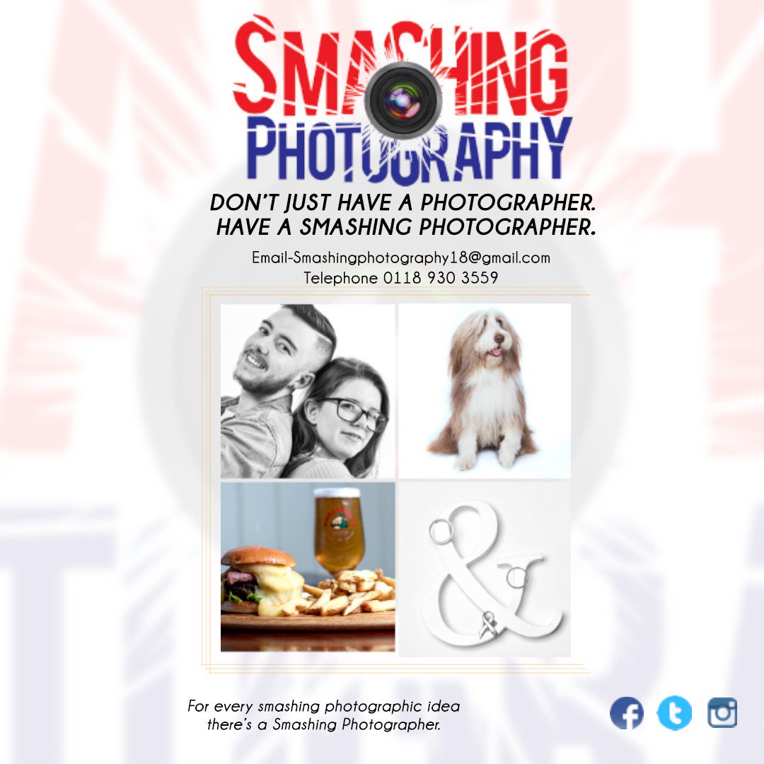 SmashingPhotog1's tweet photo. For your photographic needs please get in touch and see what we can do for you.
#weddingphotography #studiophotography #berkshirephotographers #portraitphotography #petphotography #eventphotography @Tikimax2013 @NikkiiGPhotogr1 @PGPhotography5 https://t.co/0z14KlSlKN