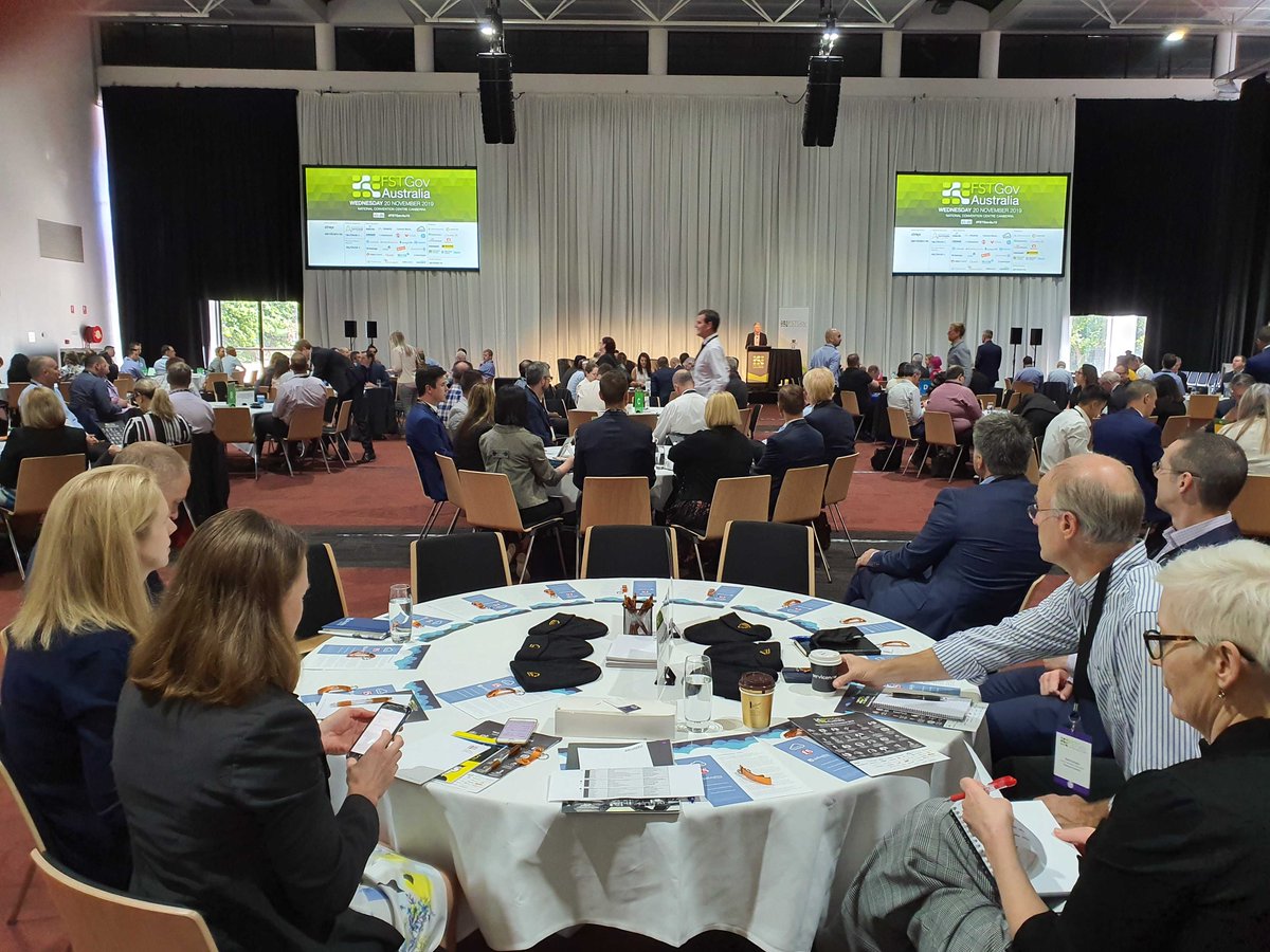 Good morning Canberra! We're at the #FSTGov conference today discussing how #government agencies can overcome the barriers to cloud adoption with our partners <a href="/F5Networks/">F5</a> and <a href="/PaloAltoNtwks/">Palo Alto Networks</a>.  <a href="/FSTMedia/">FST Media</a> #prodc #protecteddatacentre #cloudsecurity  #publicsector