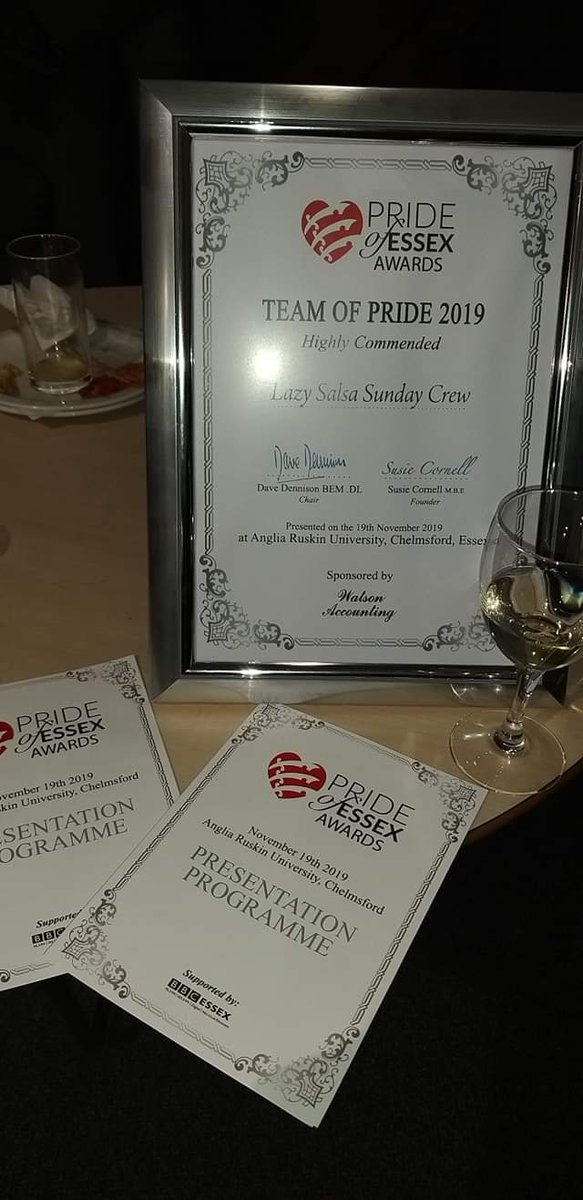 NinaRoby2's tweet photo. @POEawards thank you from the Lazy Salsa Sunday team for an amazing night. We are so proud of our certificate and donation to our cause. ♡♡ https://t.co/0Vbv8clgpf