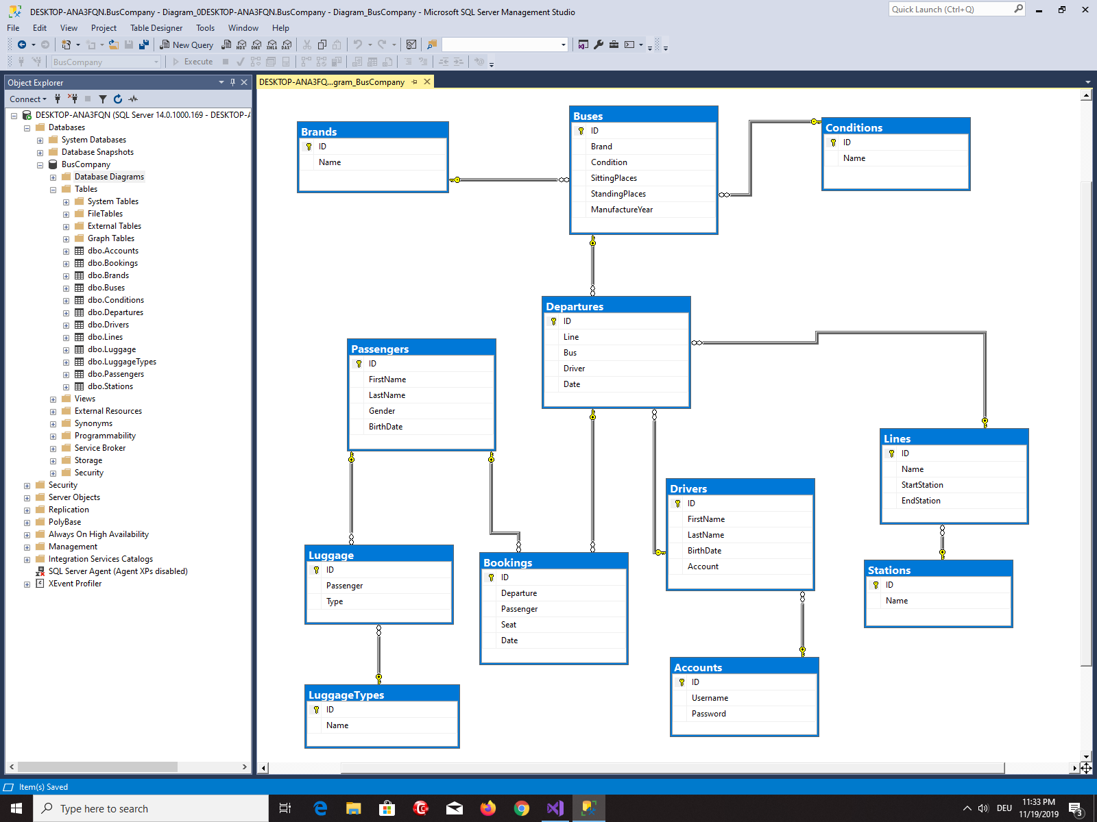 Nihad karajko on twitter bus company 20191119 4 new database tables