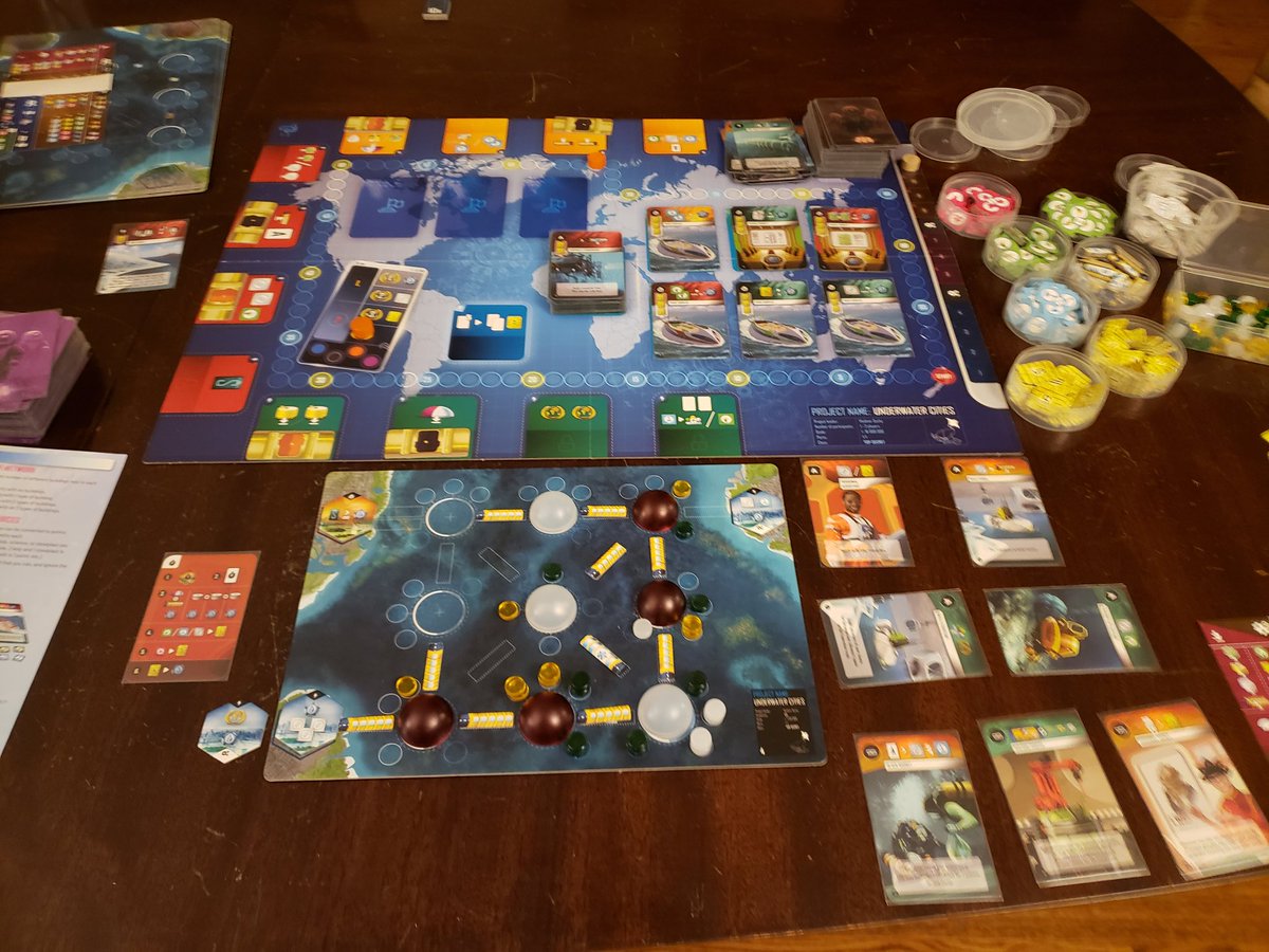 Underwater Cities, first solo game