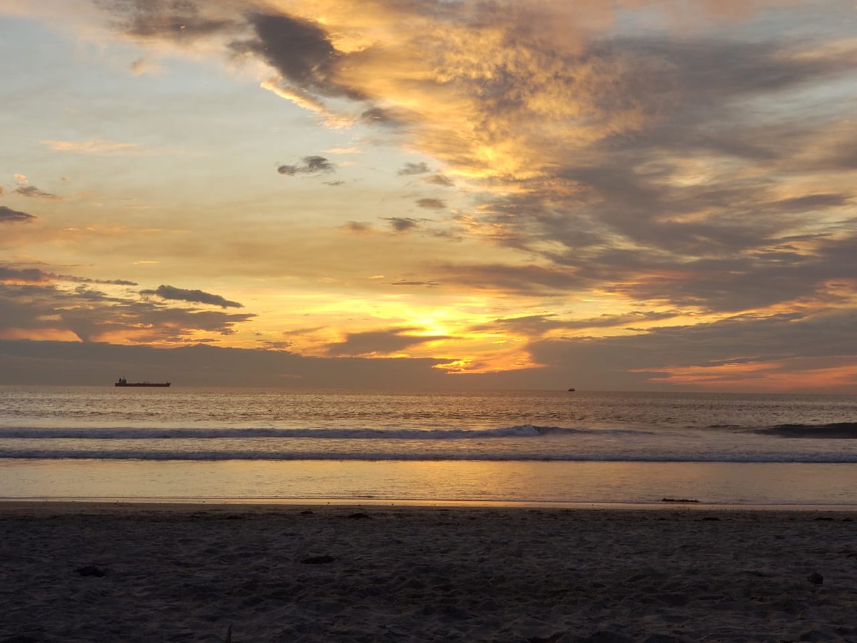Sunset over here