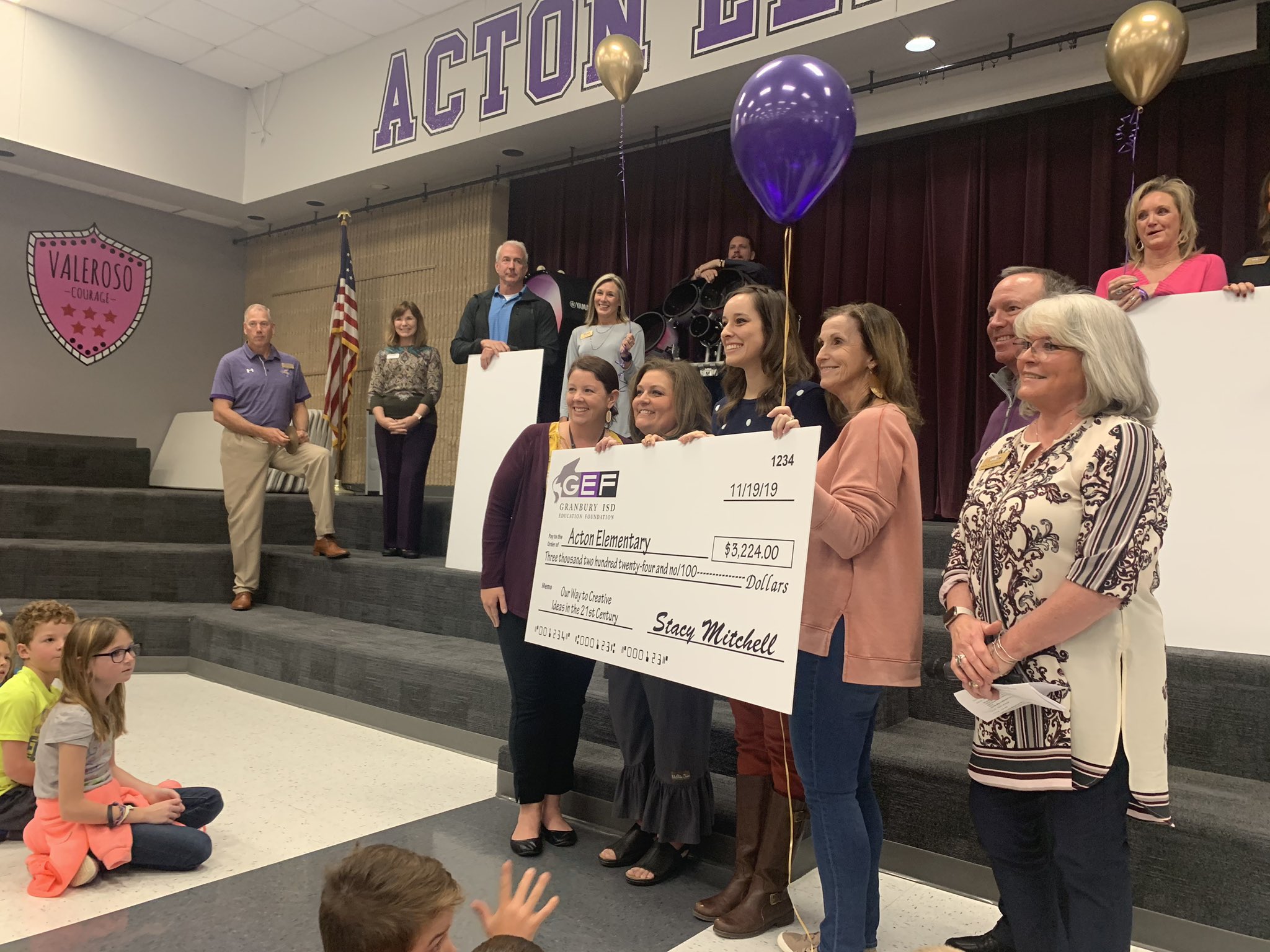Acton Elementary on Twitter "Huge shout out to Granbury Education