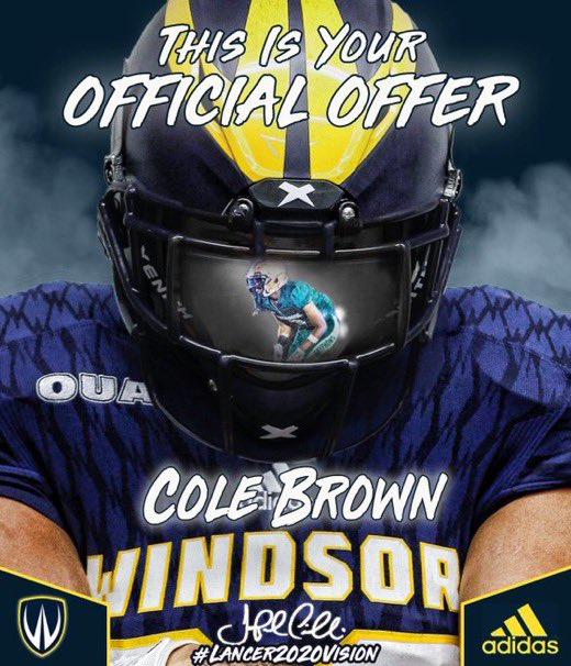 Truly blessed to receive my first official visit and offer from The University of Windsor! Thank you to the coaching staff and players for the love and hospitality shown this past weekend💛💙 <a href="/CoachBeardy/">Randall Beardy</a> <a href="/coachjoeLancers/">Joe Circelli</a> <a href="/Chris_john_01/">Chris</a> #GoLancers