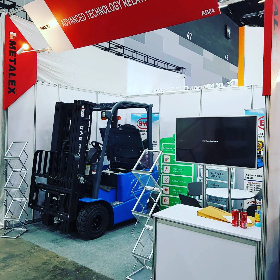 Start METALEX 2019 hall98 booth AB04  #byd #BYDForkliftThailand #BYDAISA #lithiumbattery #Forklift #โฟล์คลิฟท์ไฟฟ้า #แบตลิเทียม #thailand🇹🇭 #ไบเทคบางนา #bitec