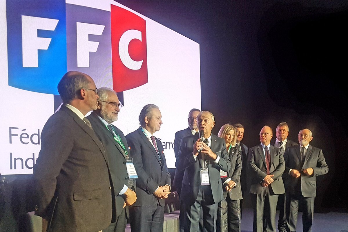 Inauguration of the Solutrans HDVs show in Lyon! Celebrating its entry in the oica calendar of international motor shows!
