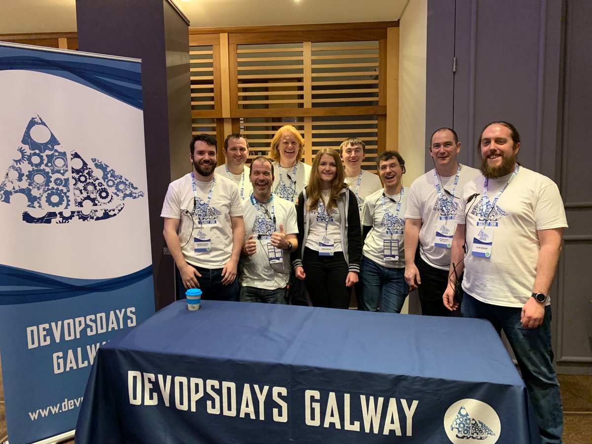Day two done and dusted
From all of us here thank you all so much and we hope to see you all soon #DevOpsDaysGalway