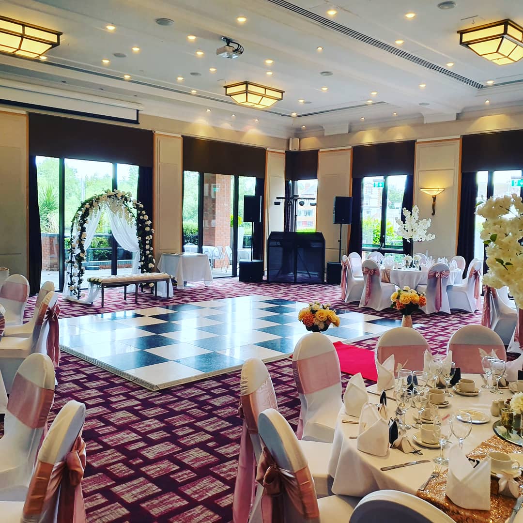 EventCameron's tweet image. DJ set up for a wedding at the end of july this year