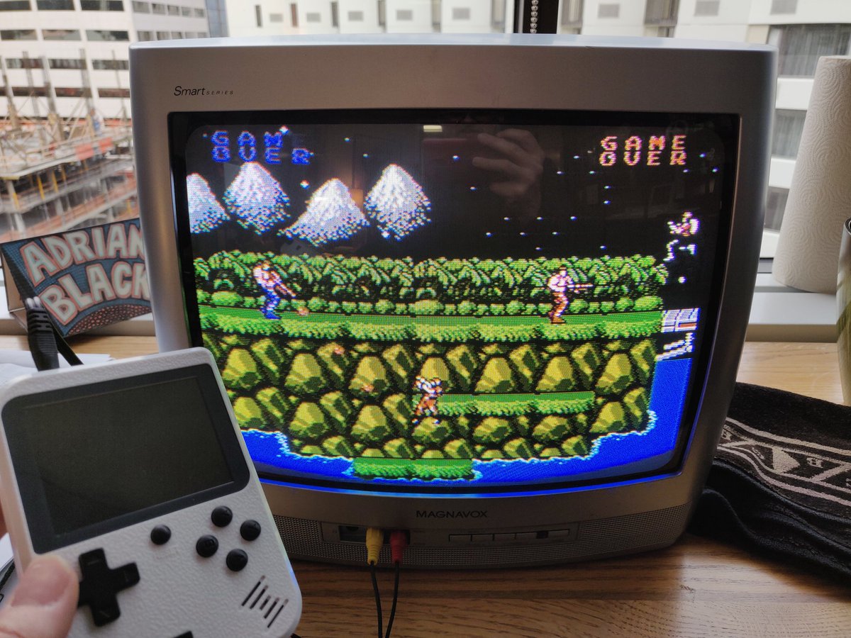 craig1black's tweet photo. Even more impressed with this $10 game console after the video fix! #8bitfun https://t.co/r0Mo1q2MpD https://t.co/befT9IWVHi