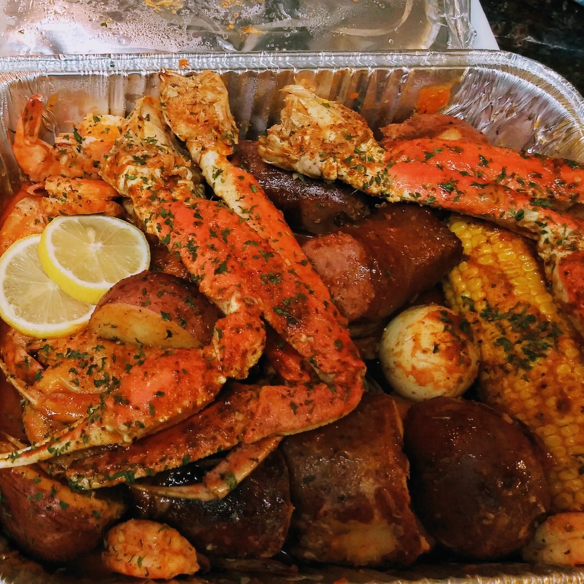 RedboneDel's tweet image. K&amp;amp;J Seafood