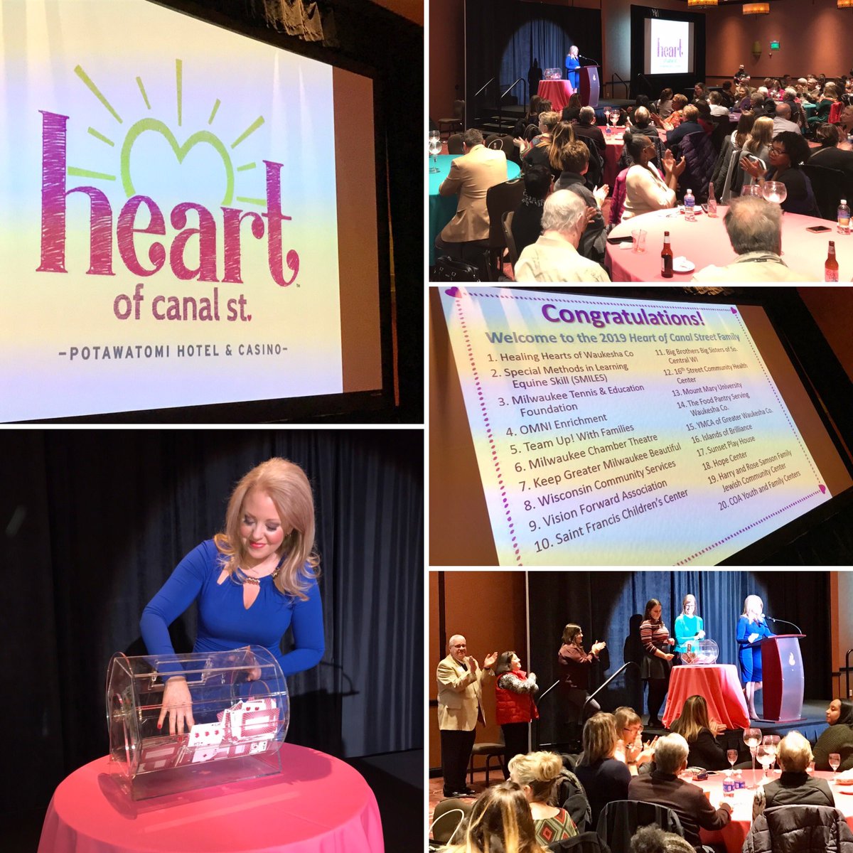 Jessica Tighe (@jessicatighe) on Twitter photo 20 children’s charities are celebrating tonight! We just picked the groups who will receive funding through @paysbig “Heart of Canal Street” program. Awesome effort! 👏🏼 Happy to be a part of it with <a href="/CBS58/">CBS 58 News</a>. <a href="/paysbigPR/">Potawatomi PR</a> 20 children’s charities are celebrating tonight! We just picked the groups who will receive funding through @paysbig “Heart of Canal Street” program. Awesome effort! 👏🏼 Happy to be a part of it with <a href="/CBS58/">CBS 58 News</a>. <a href="/paysbigPR/">Potawatomi PR</a>