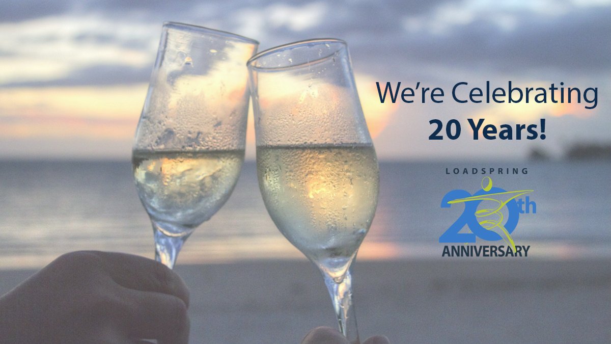 LoadSpring's tweet image. We&apos;re excited to share that we&apos;ve reached the 20 year milestone! Special thanks to our amazing customers, supportive partners and the hard work of our RockStar employees around the world. Cheers to another decade under our belt in #cloudbasedprojectmanagement solutions.