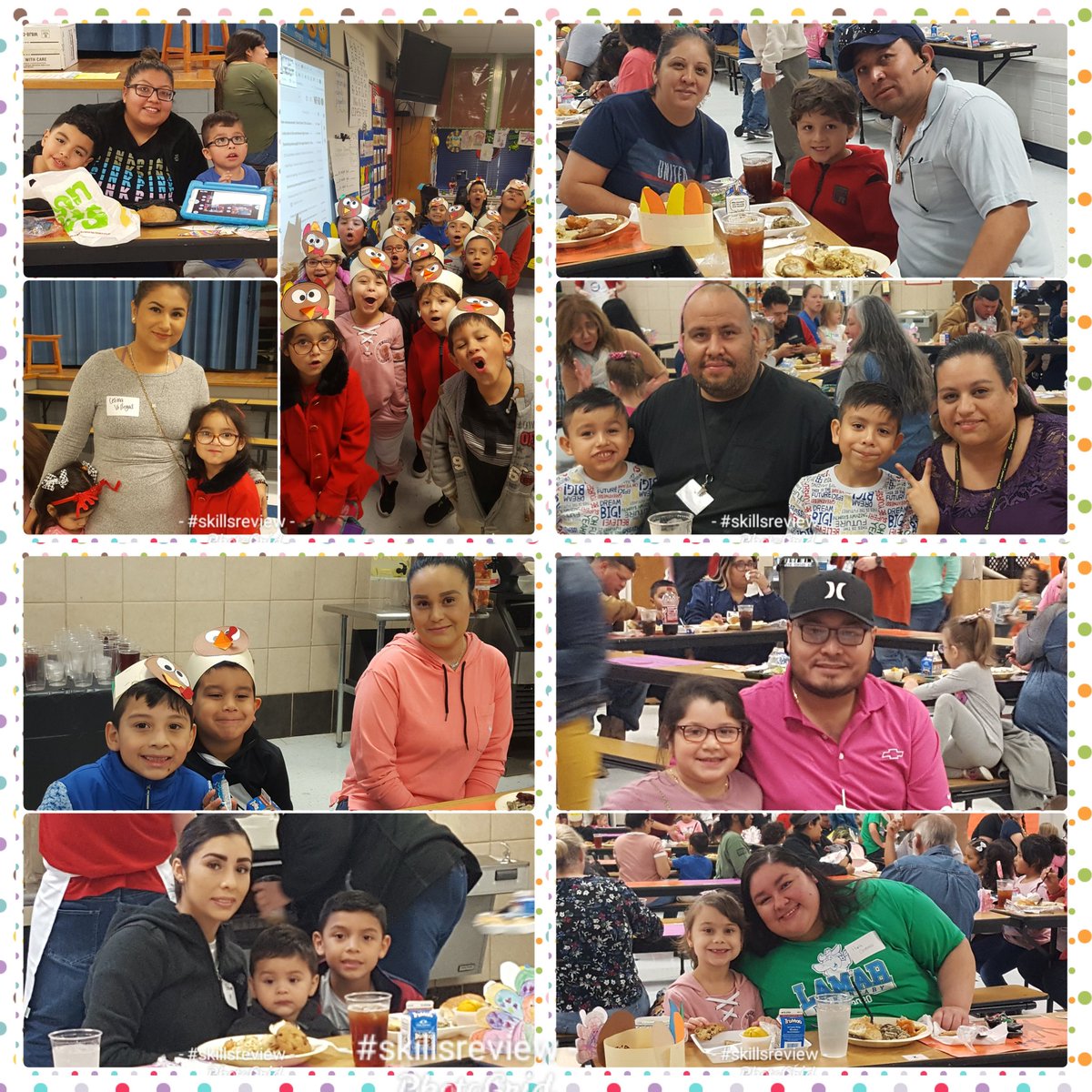clalvarez811's tweet photo. Mis estudiantes disfrutaron de la comida del Día de Gracias acompañados de sus familias. @LamarElementary My students enjoyed their Thanksgiving lunch along with their families!🦃 @gretamariadame #iamwfisd @WFISDschools #firsties #bilingualbrains #memorydays https://t.co/RUrkTjUDcL