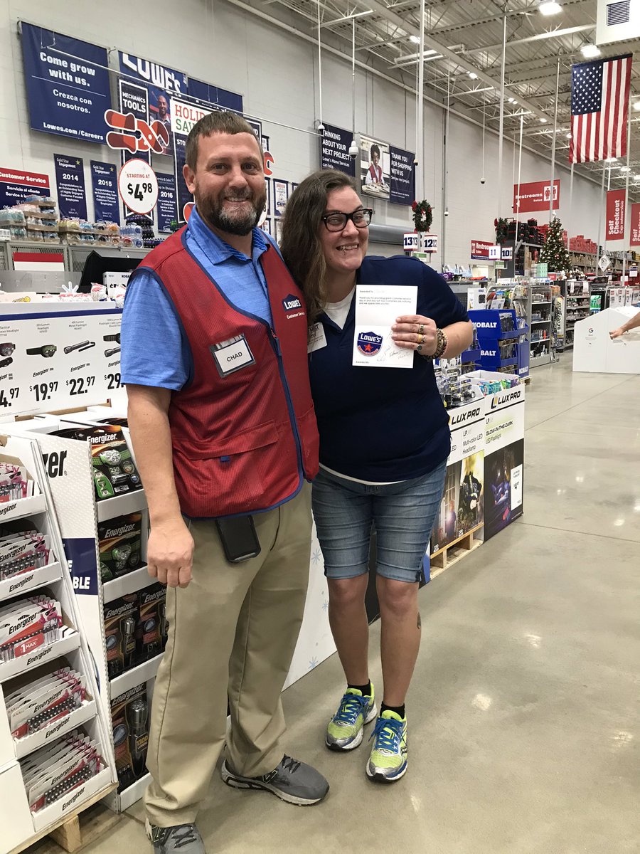 John Robertson on Twitter "Great recognition from Store Manager Chad