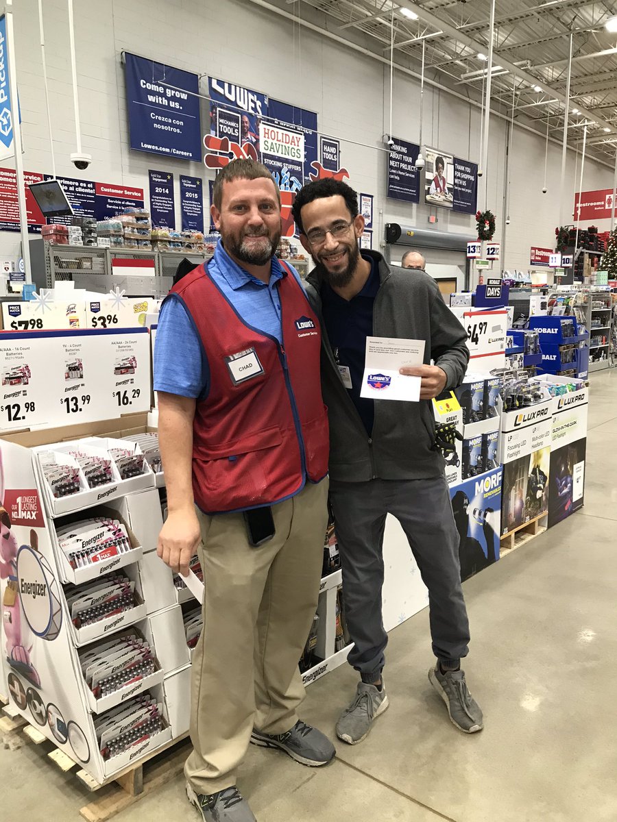 John Robertson on Twitter "Great recognition from Store Manager Chad
