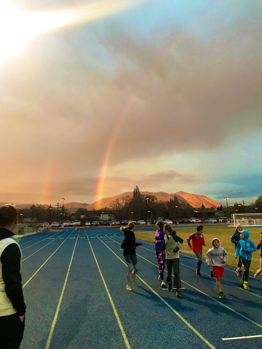 Steph_Rothstein's tweet image. Double rainbow... what does it mean?