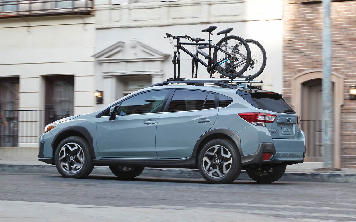 Integrated roof rails and Symmetrical All-Wheel Drive make it easy to find your next adventure in the 2019 Subaru Crosstrek.