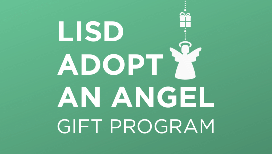 LewisvilleISD's tweet photo. The 17th annual LISD Adopt an Angel gift program is underway! The @LewisvilleHS-led campaign helps provide for less fortunate children across the district during the holiday season. Details: https://t.co/8FtrjiQPIo. #lisdbekind https://t.co/zehFCAsUIz