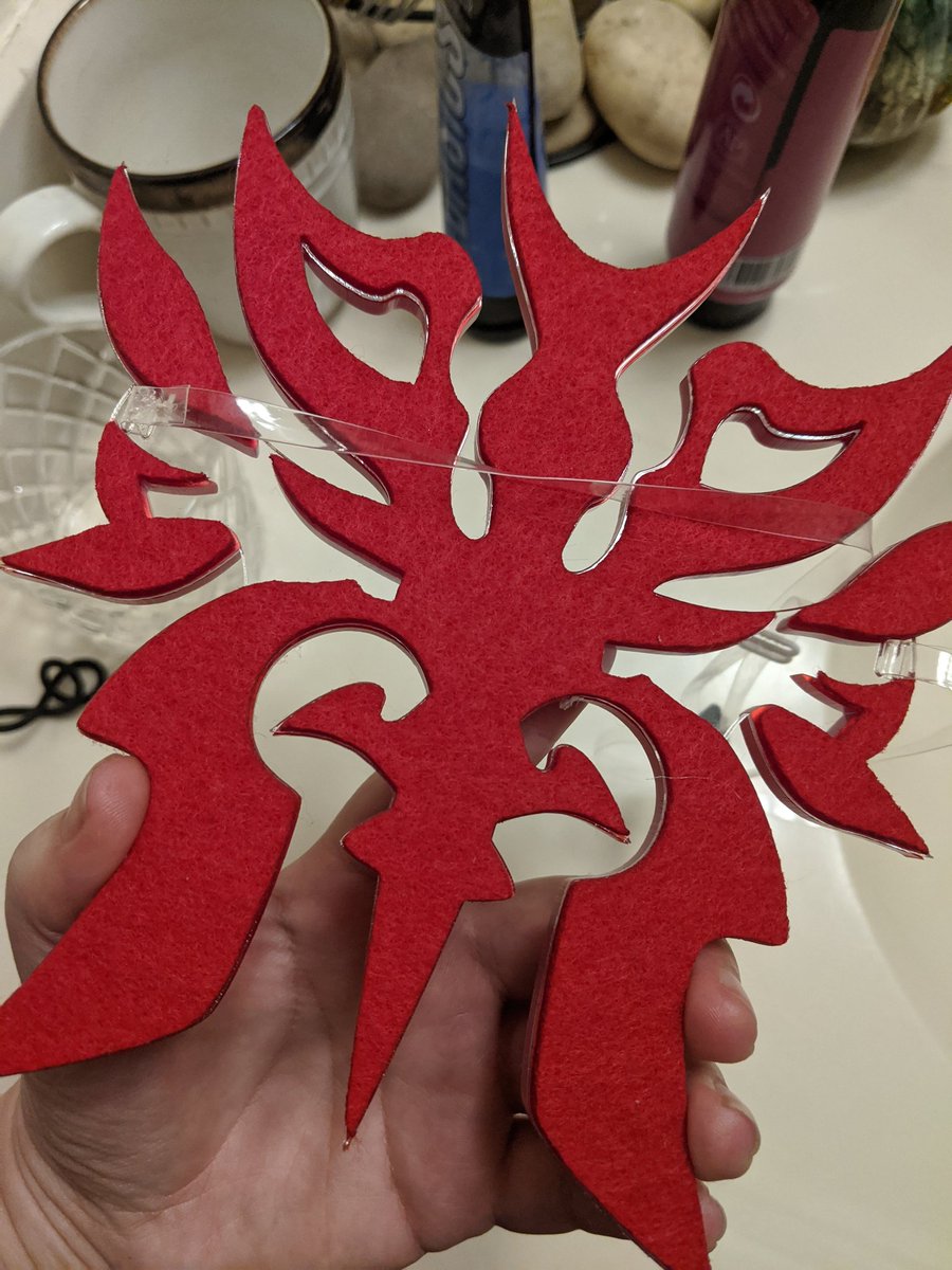 clinkorz's tweet image. Oml one mask is done...need to get some clear slider bars though. Easy to adjust.  Has felt on the back so it's more comfortable