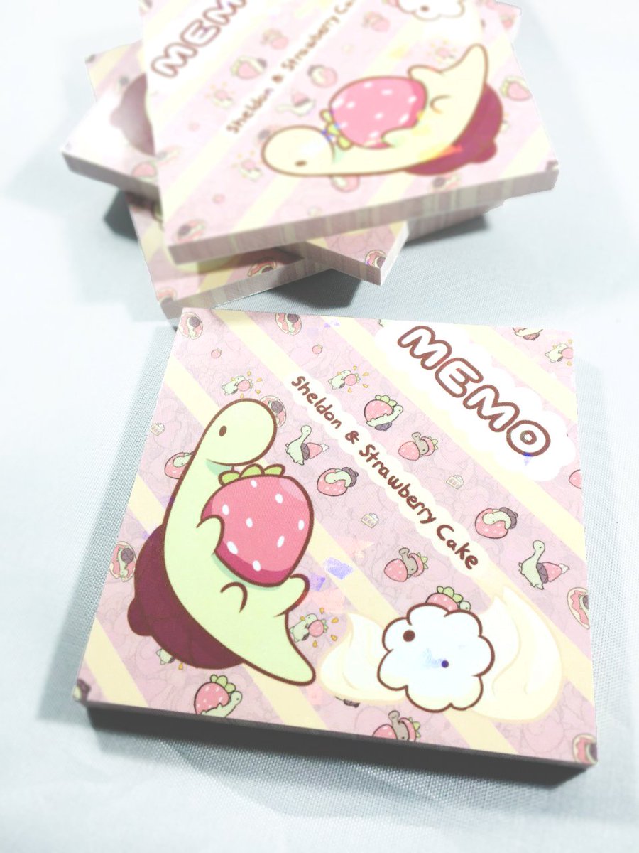 TinySheldonDino's tweet photo. New Memo Pad and Card Wallet are now available on my storefront! Very limited quantities of both, but especially the wallet! Check them out here: https://t.co/wlWFA03Vqp https://t.co/bilZa9isHv