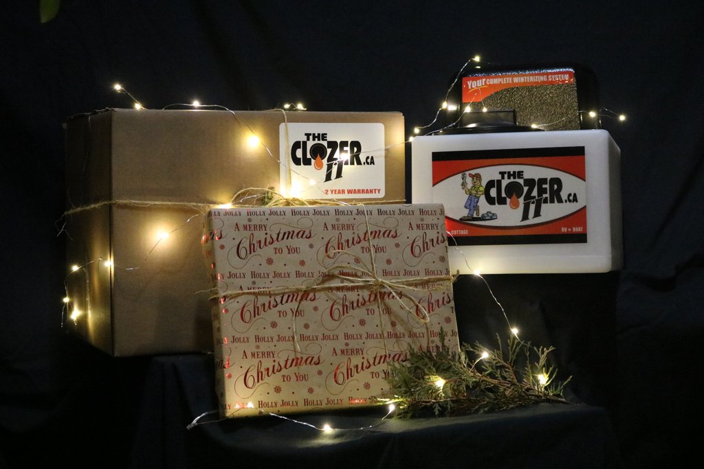 The Clozer makes it so easy and effective to shut down the plumbing in any building and gives you 100% peace of mind that your pipes, drains and water based appliances will not freeze. This is a unique and perfect gift for the hard to buy person in your life!