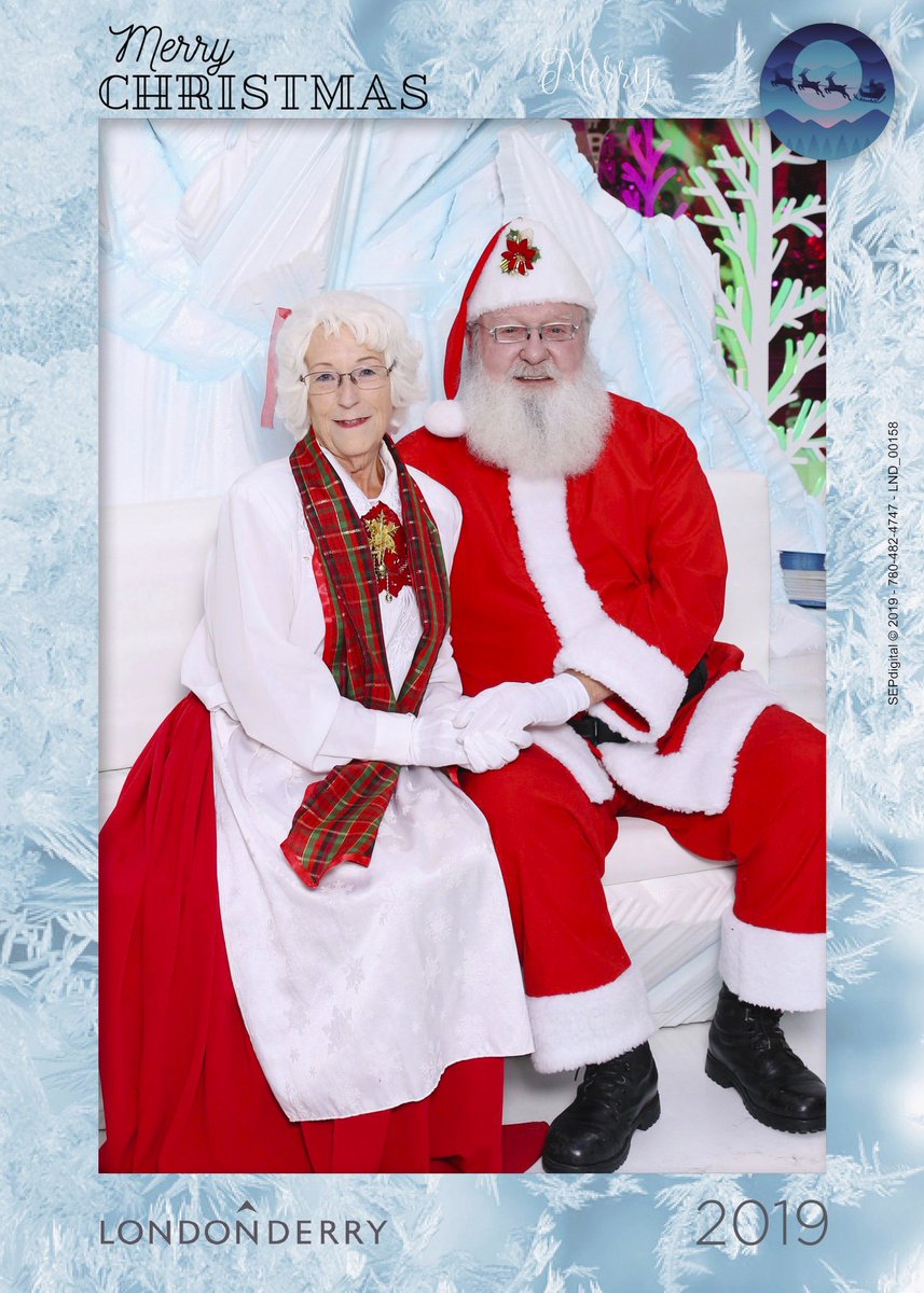 Children going for a visit &amp; a photo with Santa at Londonderry Mall not only visit with Santa but with Santa &amp; Mrs Claus. How special is that?