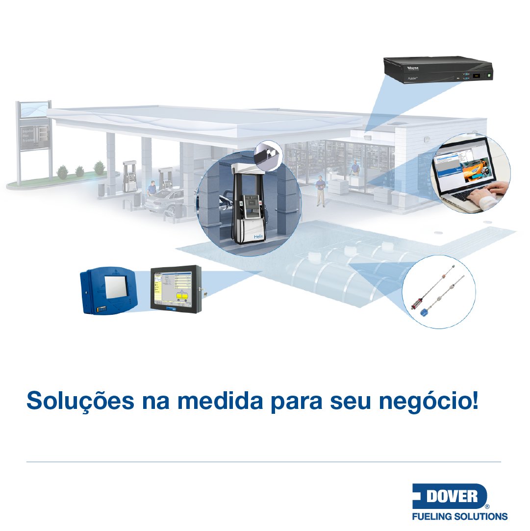 wfsbrazil's tweet photo. Dover Fueling Solutions oferece portfólio completo de sistemas para medição automática de tanques e monitoramento de postos de combustíveis. https://t.co/SwyEFaL61p