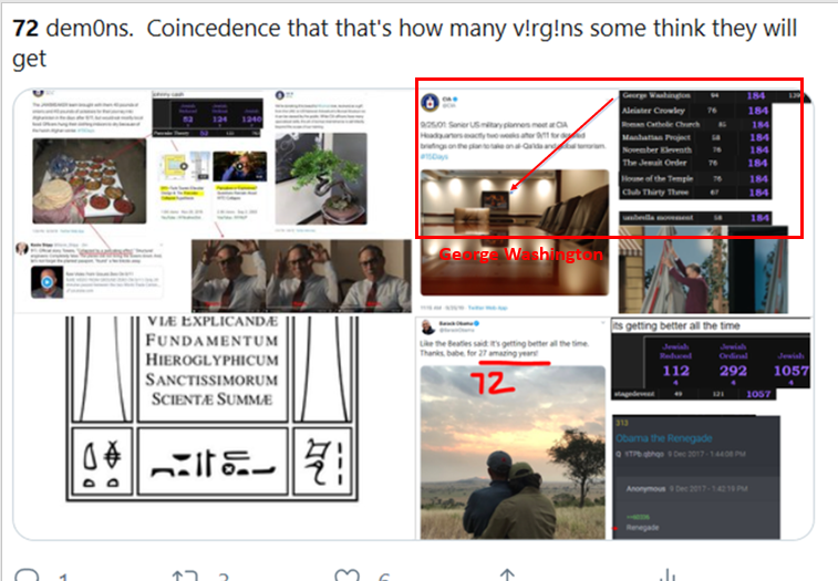 Its not the first time we have seen the use of 72 referring to something. Coincidence 72 refers to Solomon at the Cap!tal and to angels/dem0ns?  What are Fa11en Ange1s? dem0ns?