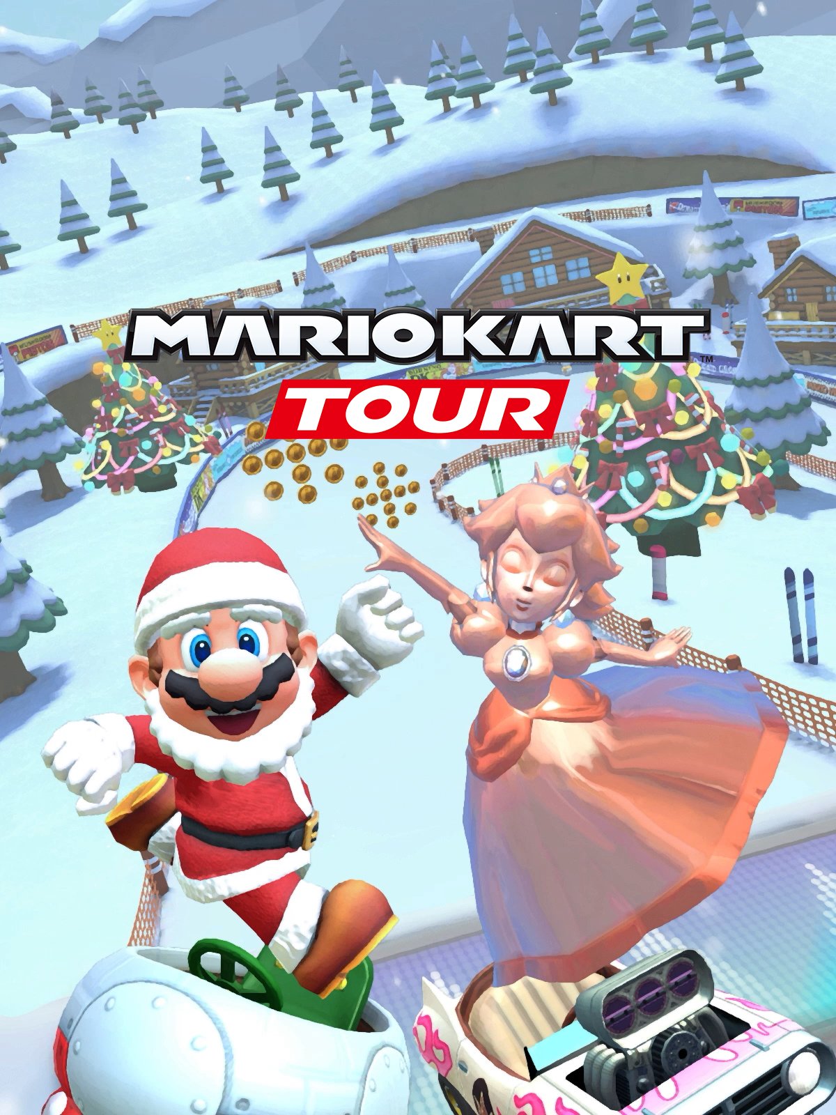 Mario Kart Tour - Winter Tour Trailer 