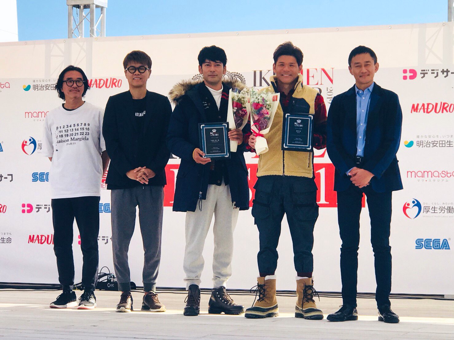 The q Beach イクメンフェス19の様子をお届け イクメンオブザイヤーのスピンオフイベント イクメンフェス イクメンファッション部門では俳優の 照英 さん モデルの 久保田裕之 さんが受賞 またファッションショーでは多くのイクメンパパと