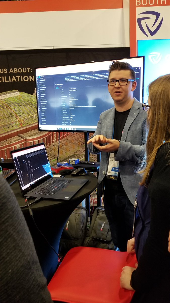 <a href="/Jos_ols/">Jostein Berger Olsen</a> showing off <a href="/BadMonkeysTeam/">monkey bot</a> #bimbeats or he is petting a small kcat. Not 100% sure.