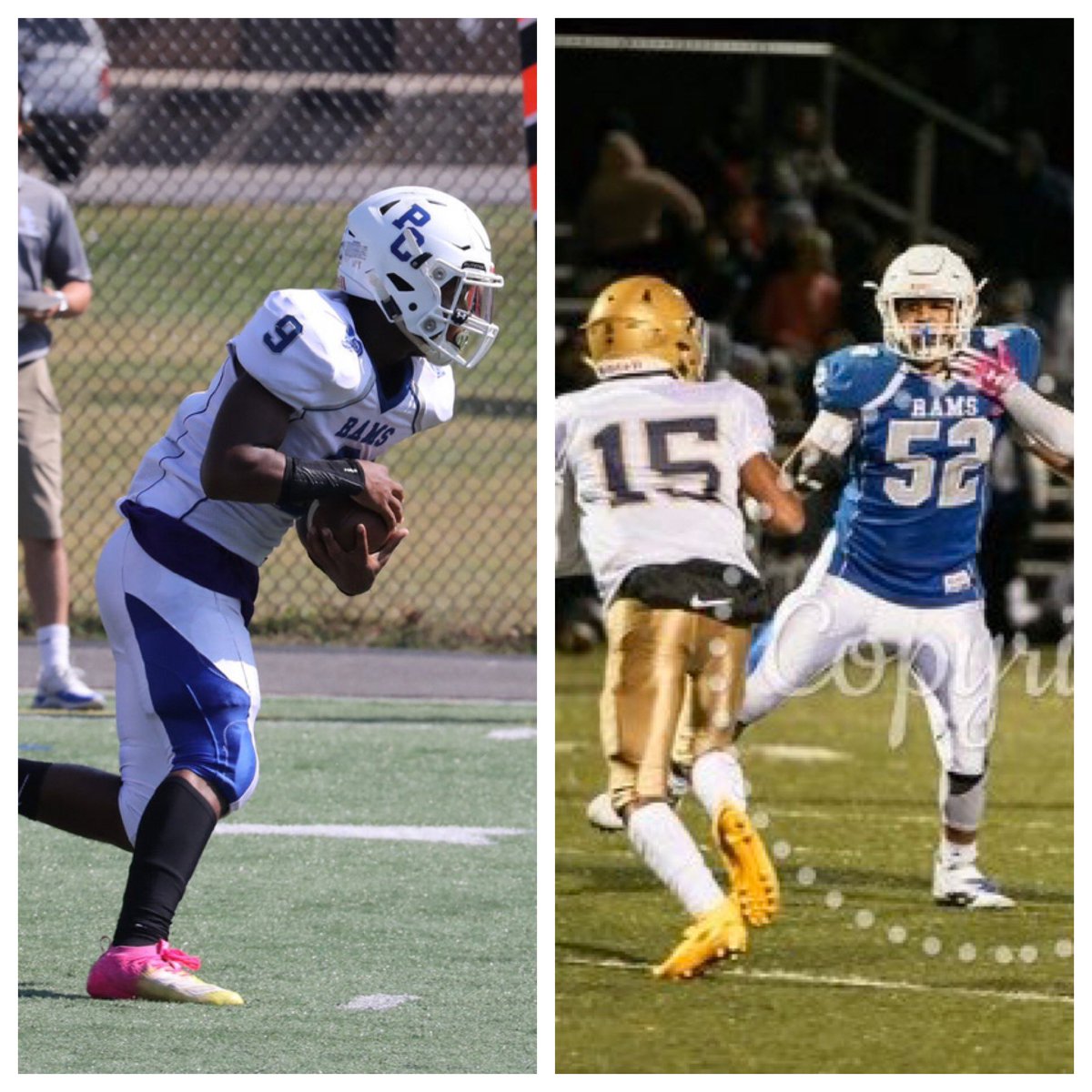 PCRamsNation's tweet photo. Congratulations to our two All-Conference selections Carlyle Taylor and Joe Rinello! https://t.co/YEvAWppJT6