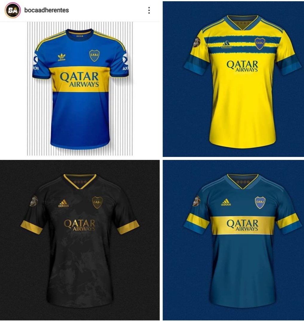 Ignacio Prieto on Twitter: "Hermosas las nuevas camisetas de Adidas para Boca temporada 2020. le falta por fuera del escuso las 6 estrellas de las Libertadores y las