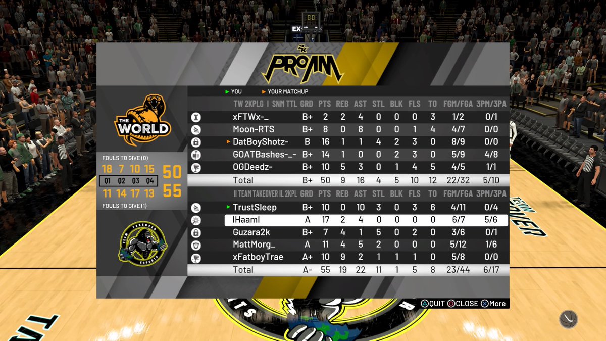 Ggs @TheWorldGamingg in @2kPLG .