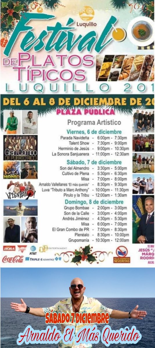 arnaldobienduro's tweet photo. Pa Luquillo...parrandaaaa...🎶💃🕺💃🎄🎄🎄
Sabado 7 diciembre
https://t.co/mc43iDfvBJ
#literal #obligao #versióncomible #versioncomible #nuevatemporada
#lavistima #navidad #lavístima #añonuevo
#ayay #bienduro #elmasquerido #elmásquerido #ahoraehquequeeh https://t.co/DcK5YnjZ5Q