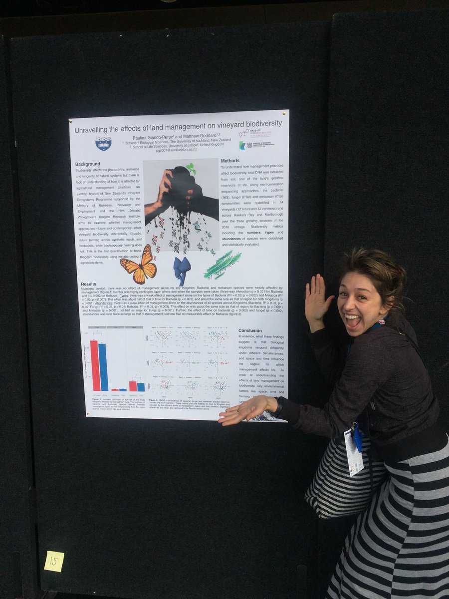 ScienceJed's tweet photo. Congrats and we'll done to everyone who presented at the #SBSShowcase whether it was a talk or a poster! Special shout out to Pauli and Lucie the labbies who nailed theirs! https://t.co/Zg2zYMbq3m