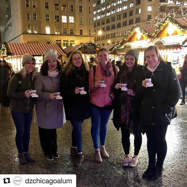 Chicagoland DZ Alumnae.. did you know our Chicago chapter regularly hosts many fun events? Check out their page for information!  #Repost <a href="/dzchicagoalum/">Chicago DZ Alumnae</a> ・・・
Nothing like a DZ get together at #christkindlmarkt on a beautiful Tuesday night ! Make sure … ift.tt/2qxtGvN