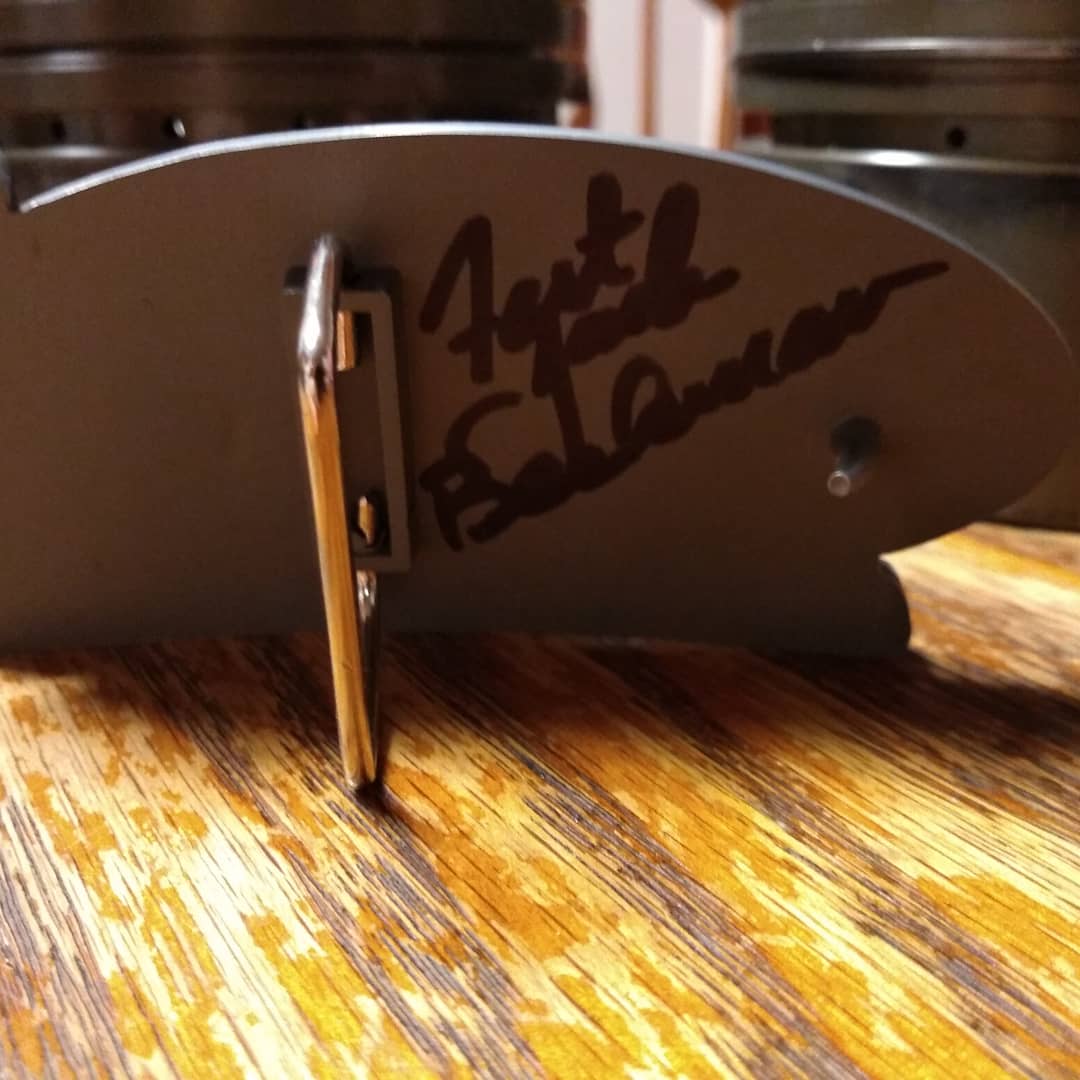 MichealMathis17's tweet image. I decided to give Heather one of her Christmas presents early. I can't thank @FastJackBeckman enough. Not only are these two pistons out of his fall Vegas race engine, but that belt buckle is this year's countdown to the championship belt buckle. #InfiniteHero #FastJack #330mph