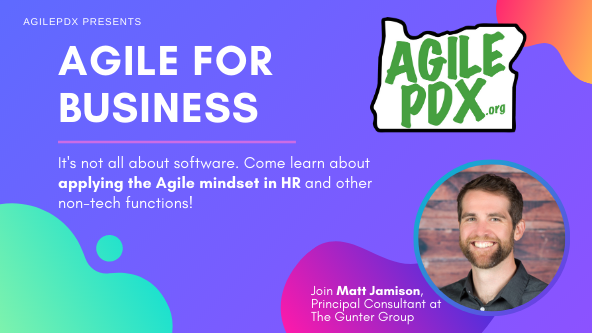agilepdx's tweet image. See you tomorrow night @puppetize! Drawing on lessons from both Agile and Enterprise Architecture, Matt Jamison will explore how these concepts offer a fresh approach to building bridges between strategy, processes, &amp;amp; the realization of business goals. buff.ly/341xBPS