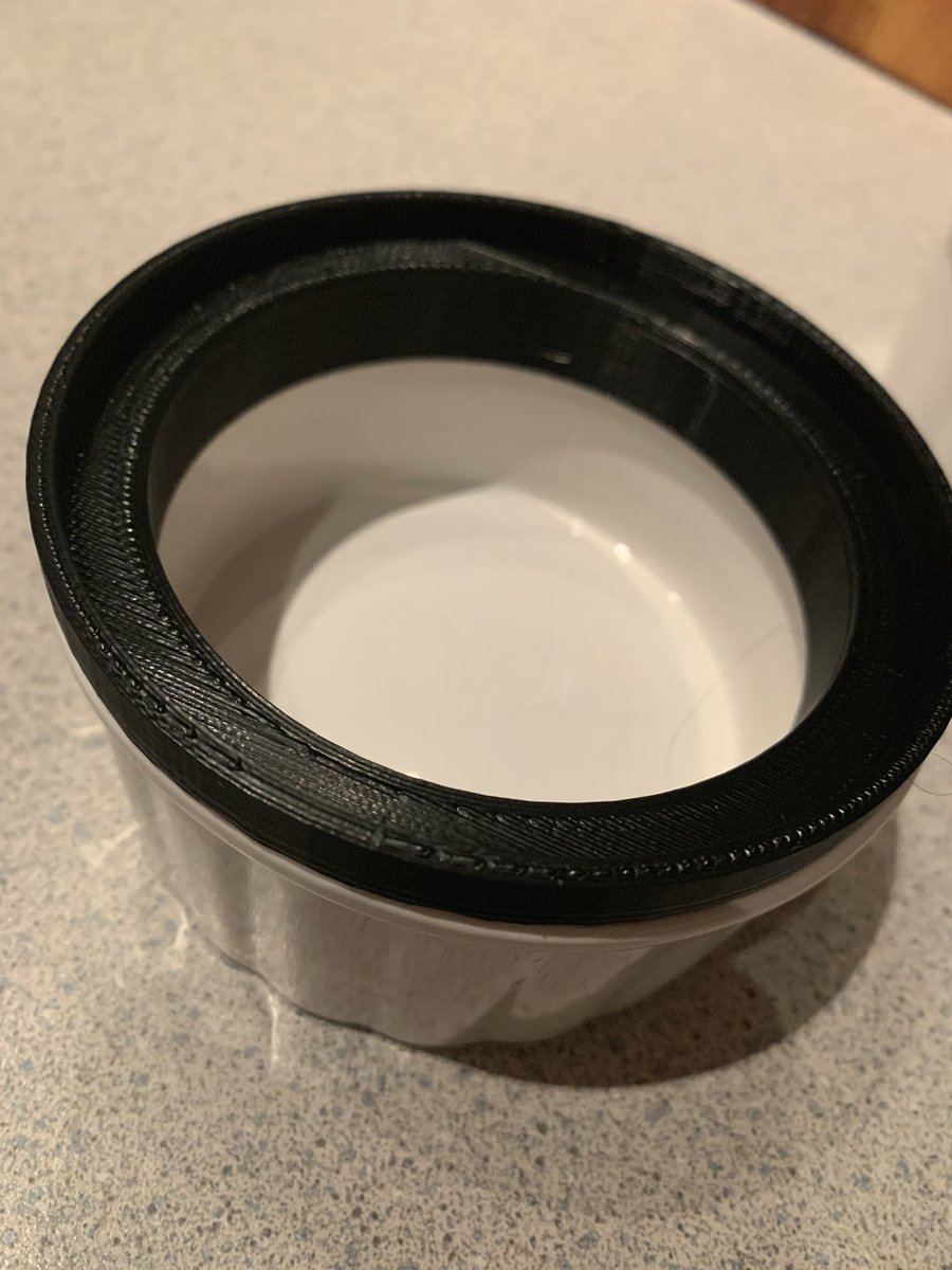 MCHRISP1's tweet image. More #PracticalPrinting in the kitchen! Now those ramekins can stack! #3DPrinting solutions for the home is easier than you think!