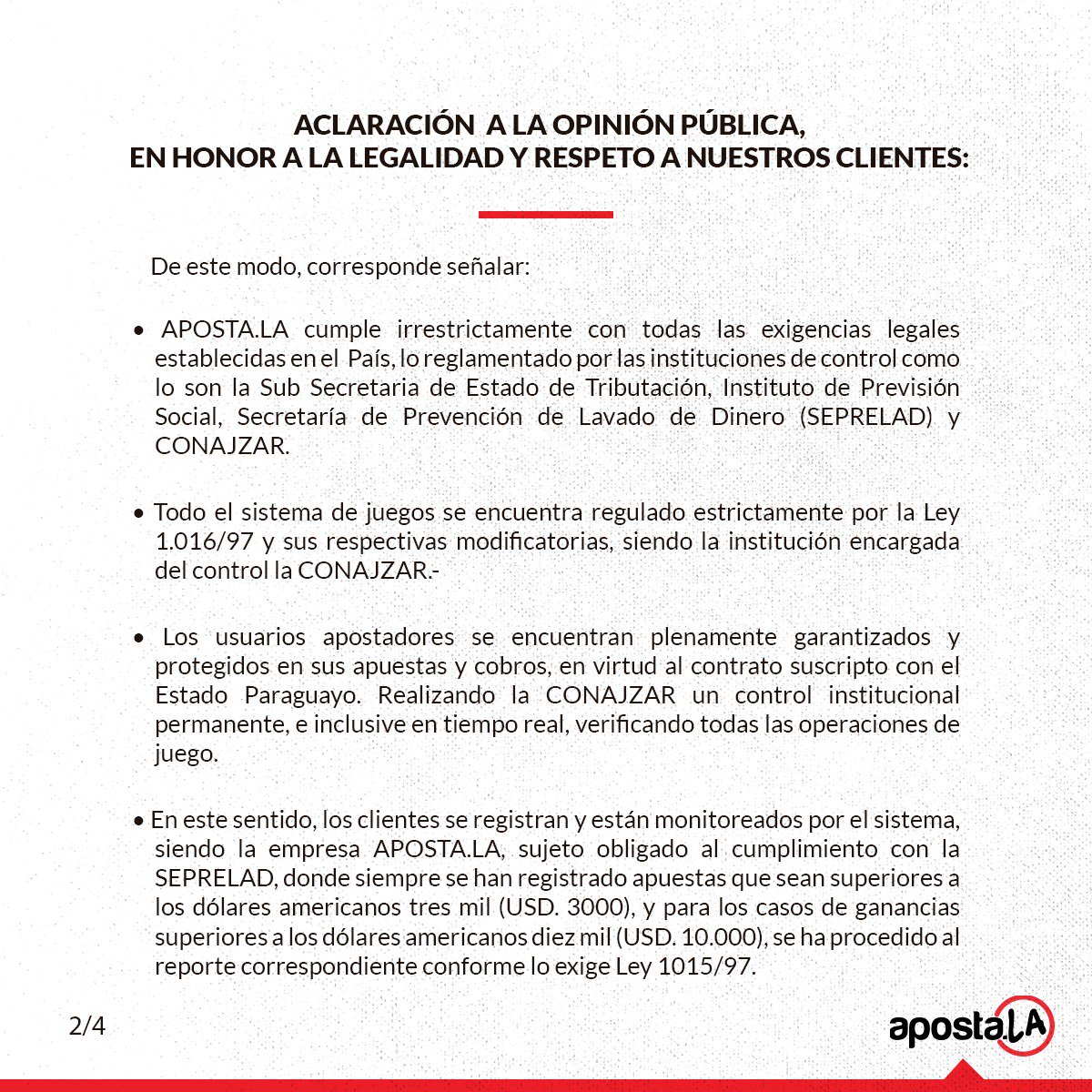 Apostalapy's tweet photo. Comunicado. https://t.co/L4tblZlW55