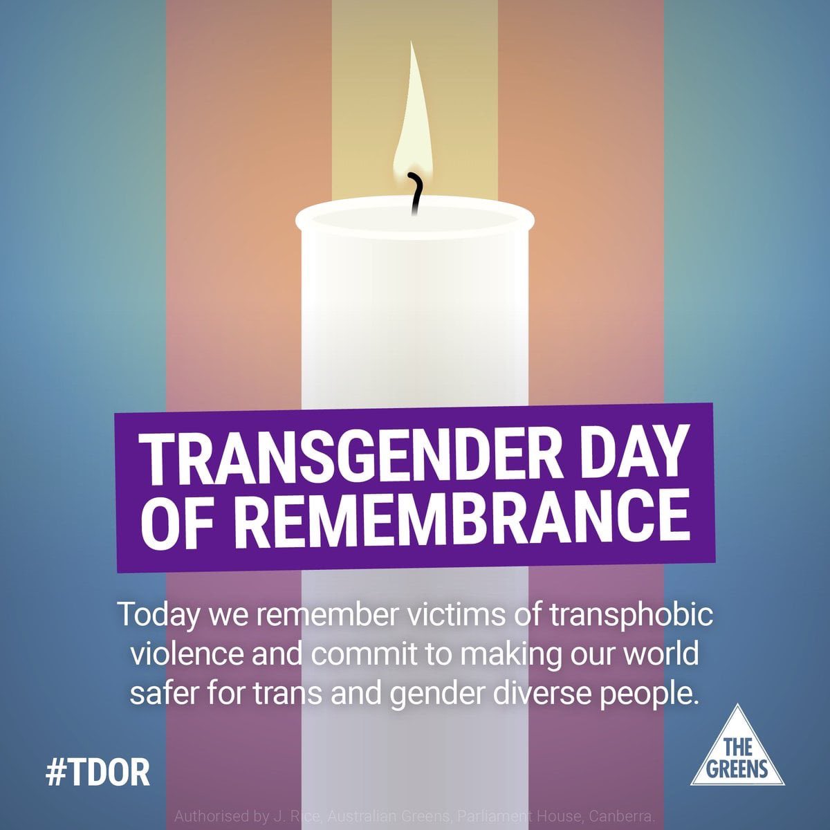 janet_rice's tweet image. Today is Trans Day of Remembrance

#TDOR is an opportunity to pause &amp;amp; to honour the memory of those who have lost their lives to transphobia &amp;amp; discrimination

It's also a reminder for allies to step up our support for trans &amp;amp; gender diverse people all year round

#TDoR2019