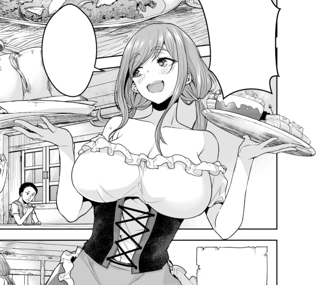 第5話公開されました!今回はママがウェイトレス姿になってます!是非よん読んでくださいー!
まもりママはお喚びじゃないの!?〜異世界息子反抗記〜 - リコシェ号 | となりのヤングジャンプ https://t.co/8wi4RkFwx5 